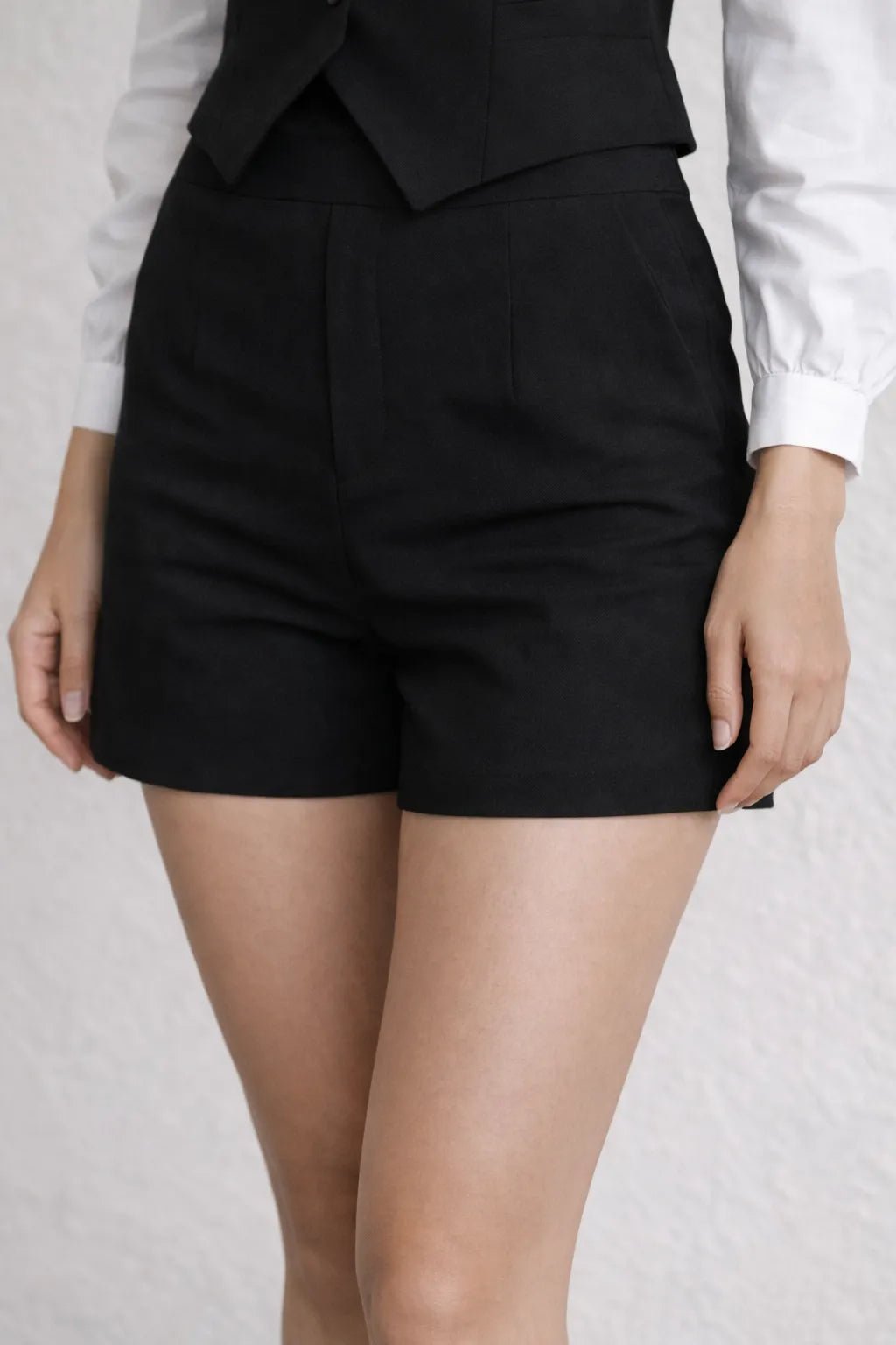 Conjunto Alfaiataria com Colete e Short Elegante – Conjunto / Short e Blusa | Use Virela