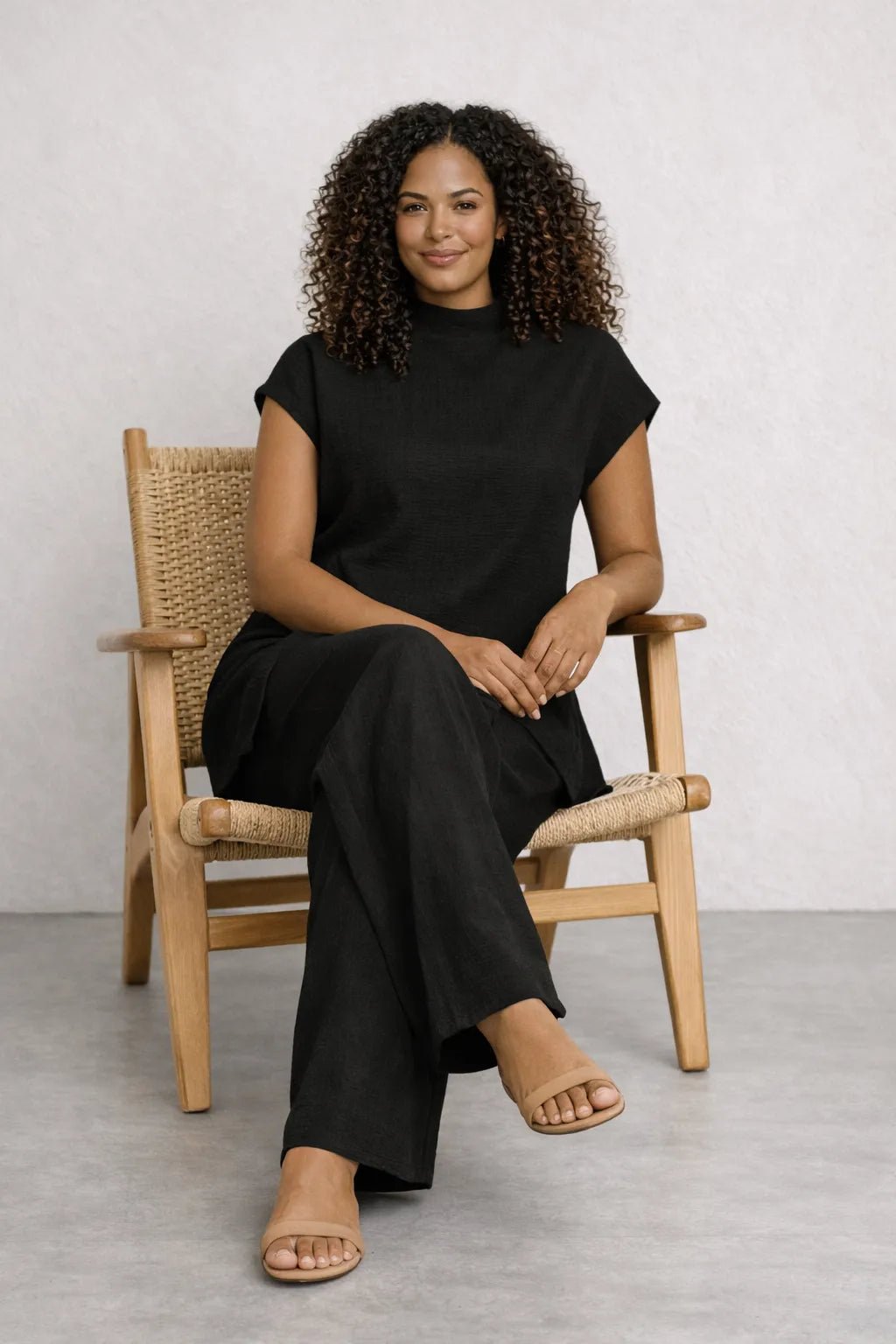 Conjunto Pantalona Assimétrico Marilu – Conjunto / Calça e Blusa | Use Virela