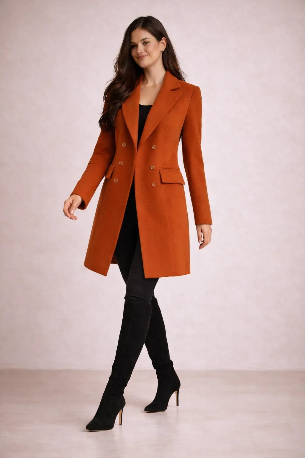 Sobretudo Feminino Elegante Clássic – Sobretudo Feminino Elegante Clássic | Use Virela