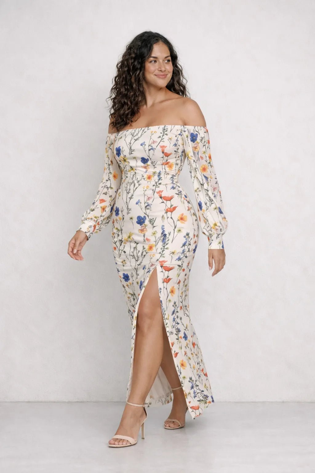 Vestido Ciganinha Floral Elegante – Vestidos | Use Virela