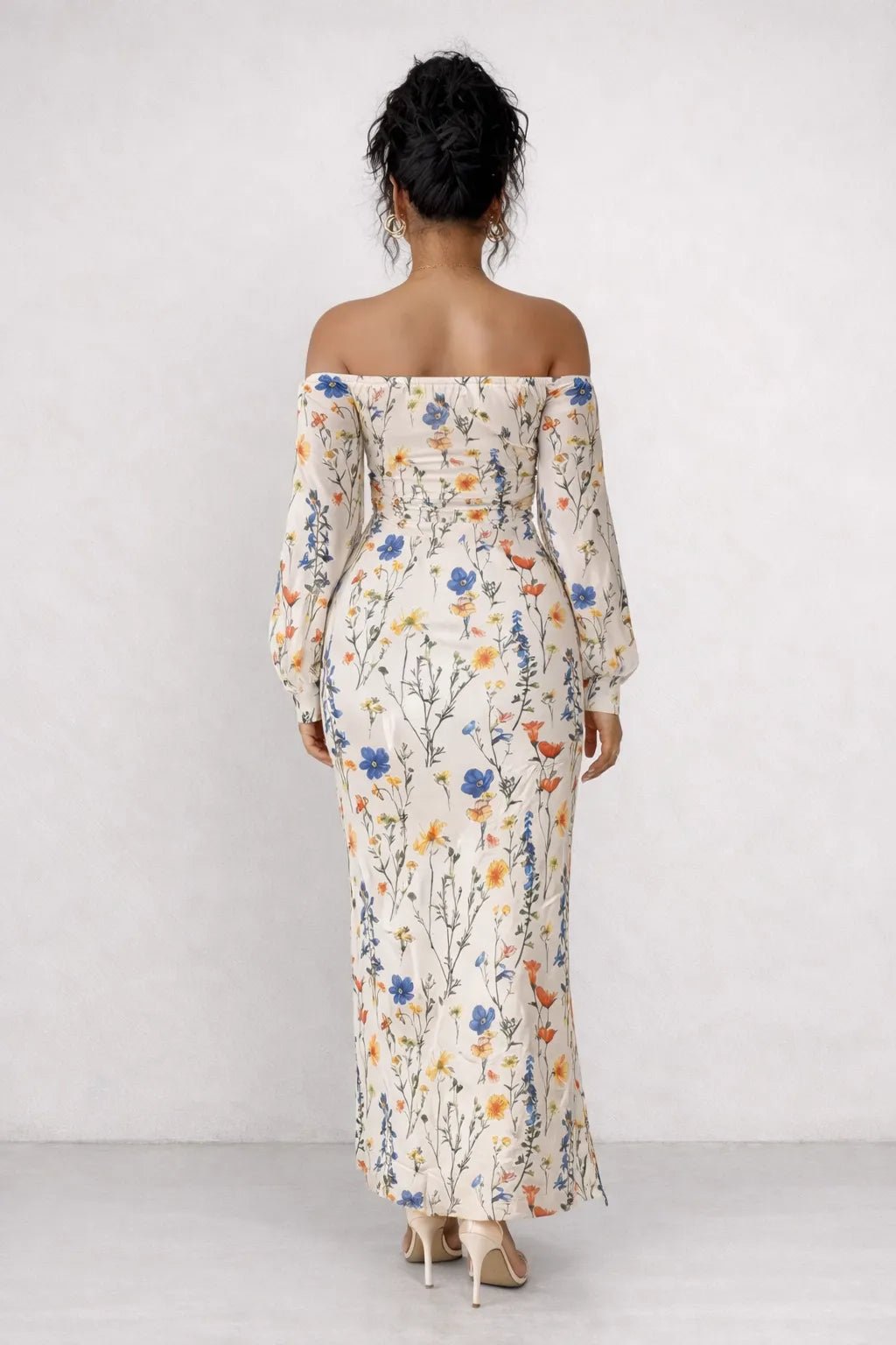 Vestido Ciganinha Floral Elegante – Vestidos | Use Virela