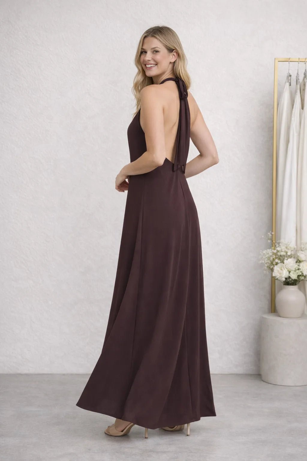 Vestido Longo Frente Única Feminino – Vestido frente unica | Use Virela