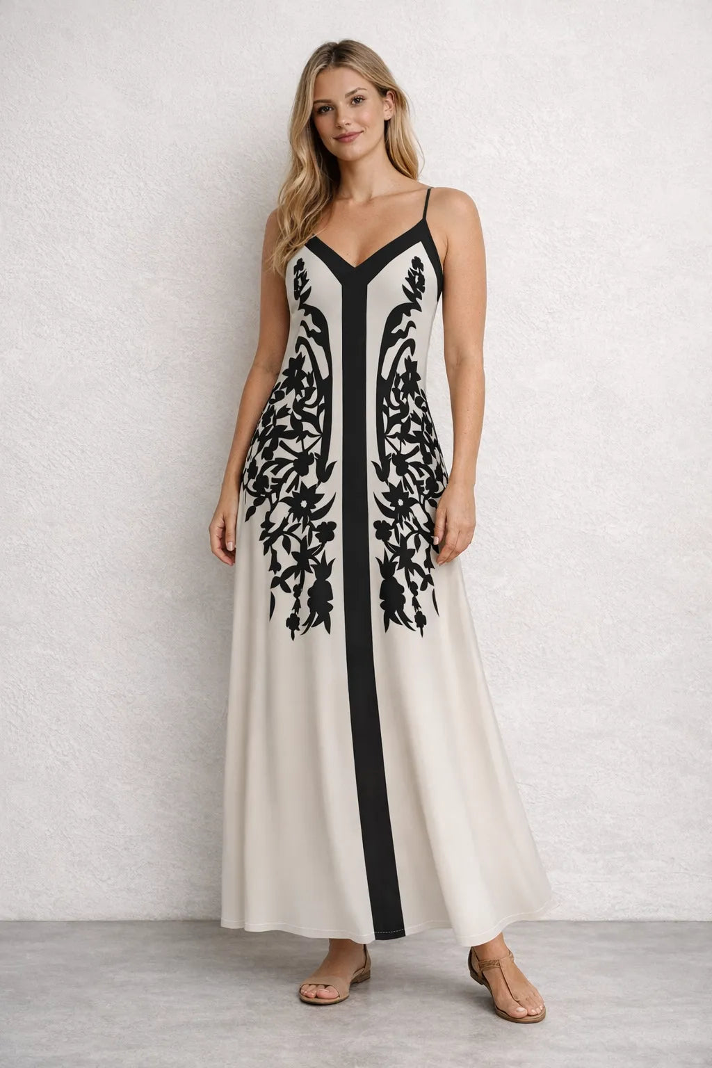 Vestido Longo Indiano Elegante Selene – Vestidos | Use Virela