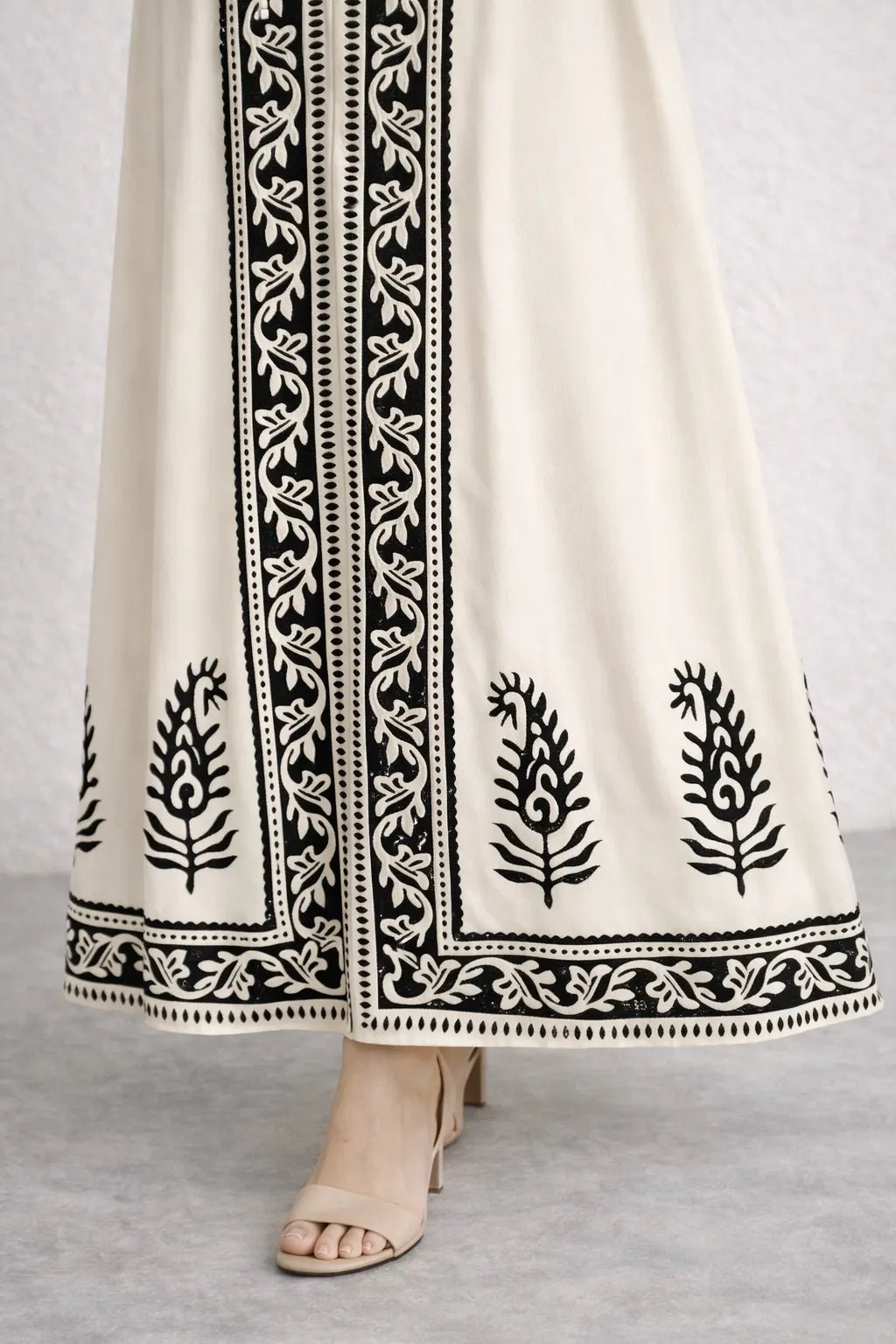 Vestido Longo Tropical Elegante – Vestidos | Use Virela