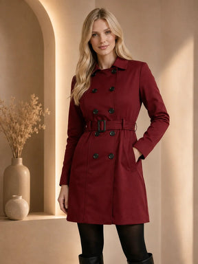 Casaco Sobretudo Feminino Moletom Elegante Anitta – Casaco Sobretudo Feminino Moletom Elegante com Cinto e Botões | Use Virela