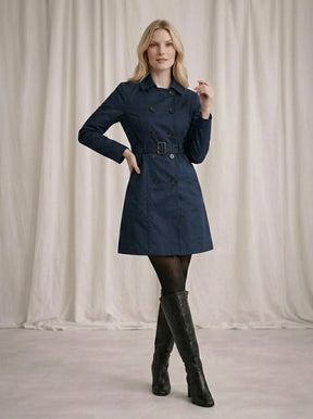 Casaco Sobretudo Feminino Moletom Elegante com Cinto e Botões – Casaco Sobretudo Feminino Moletom Elegante com Cinto e Botões | Use Virela