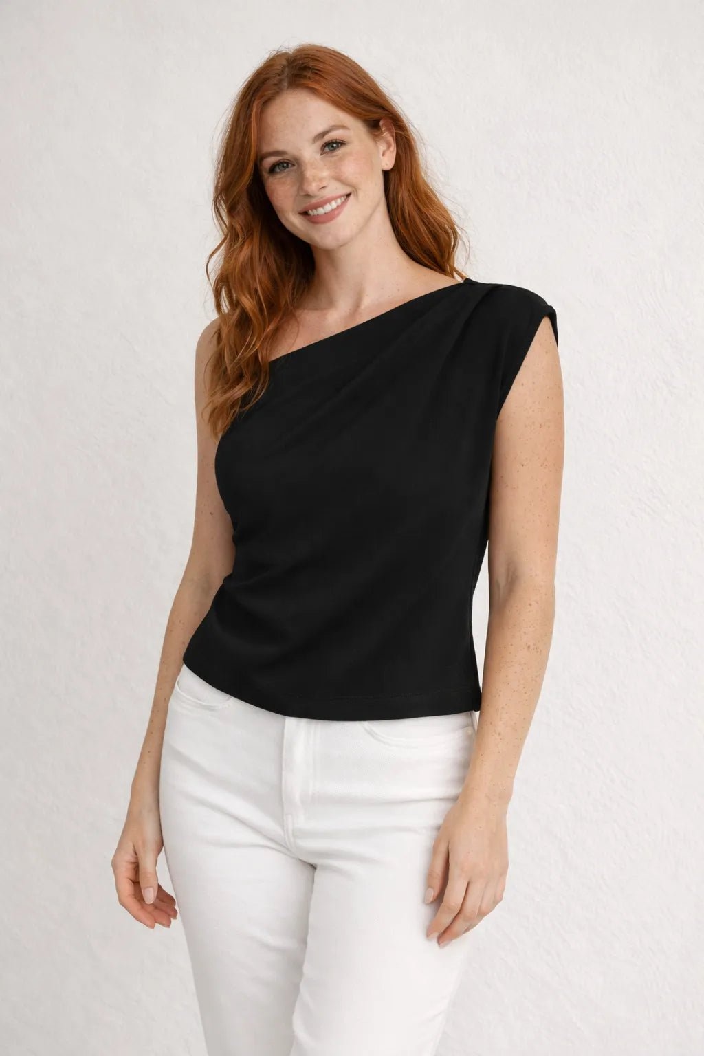 Blusa Um Ombro Só Assimétrica Feminina – Blusa | Use Virela