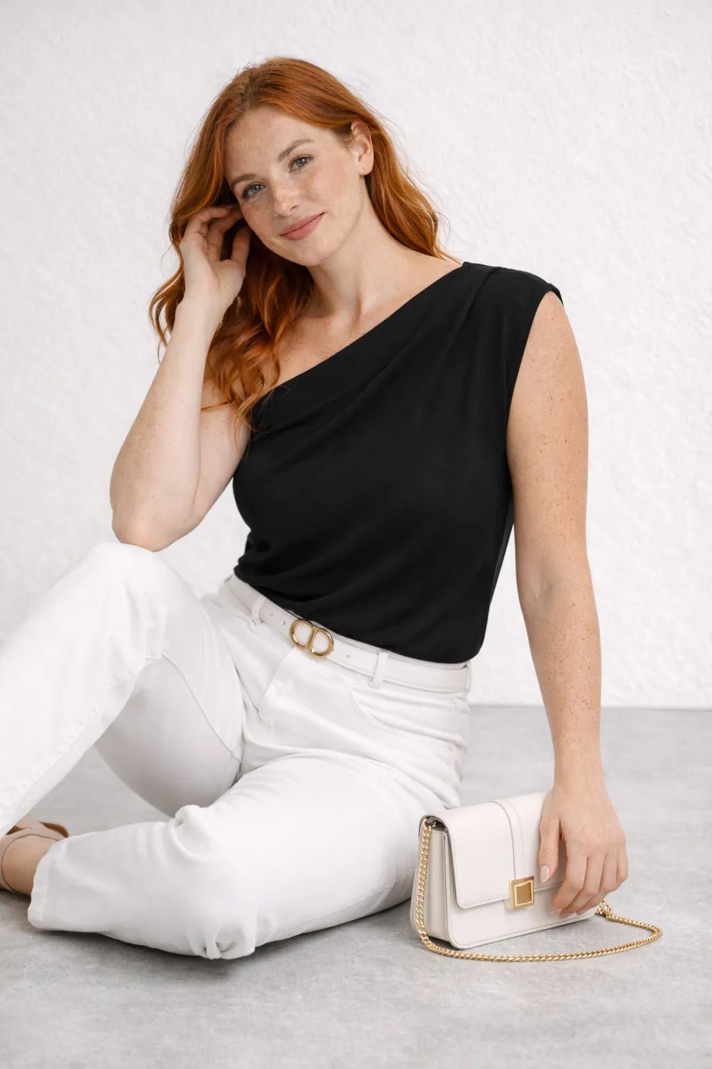 Blusa Um Ombro Só Assimétrica Feminina – Blusa | Use Virela