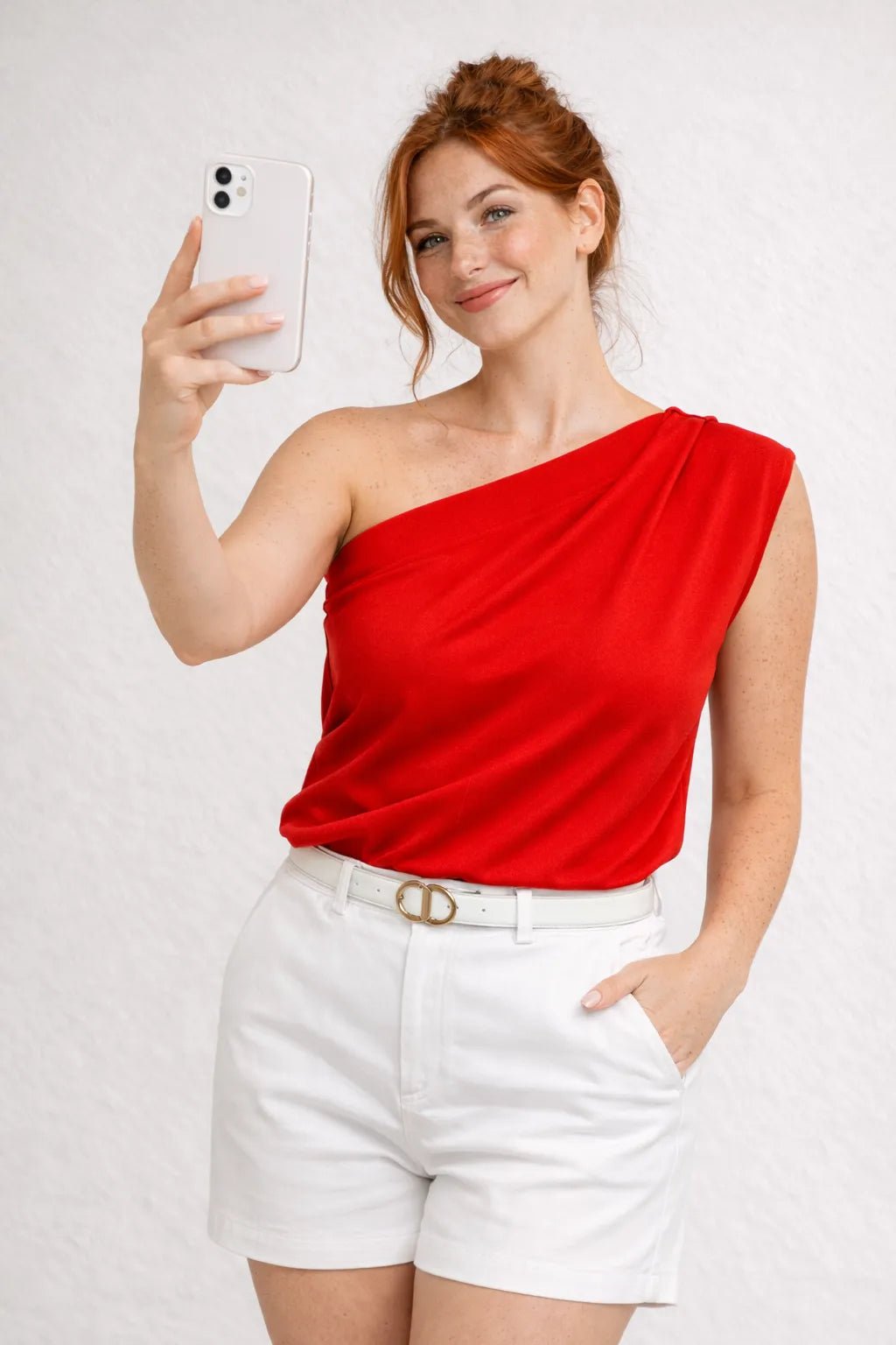 Blusa Um Ombro Só Assimétrica Feminina – Blusa | Use Virela