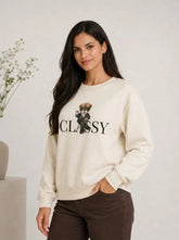 Casaco Feminino Moletom Classy urso Delicado – Casaco Feminino Moletom Classy urso Delicado | Use Virela