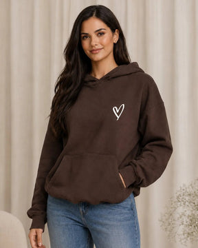 Casaco Feminino Moletom Coração com Capuz e Bolso – Casaco Feminino Moletom Coração com Capuz e Bolso | Use Virela