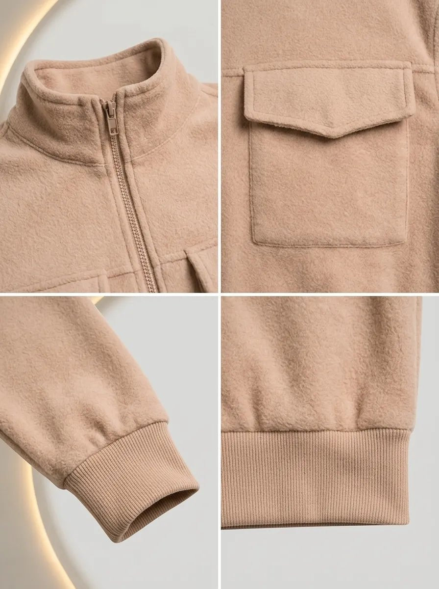 Casaco Feminino Elegante Belina – Casaco Feminino Manga Longa com Fecho Elegante | Use Virela