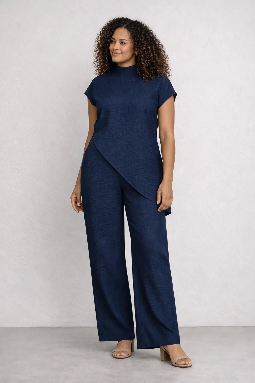 Conjunto Pantalona Assimétrico Marilu – Conjunto / Calça e Blusa | Use Virela