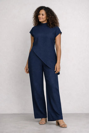 Conjunto Pantalona Assimétrico Marilu – Conjunto / Calça e Blusa | Use Virela