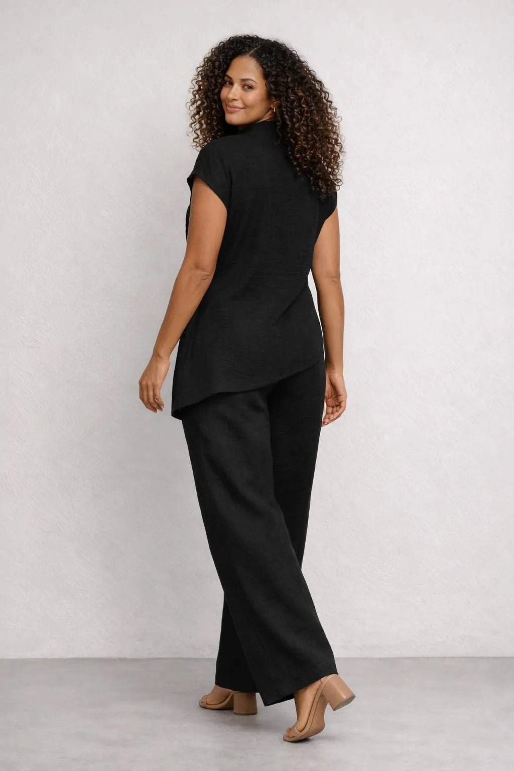 Conjunto Pantalona Assimétrico Marilu – Conjunto / Calça e Blusa | Use Virela