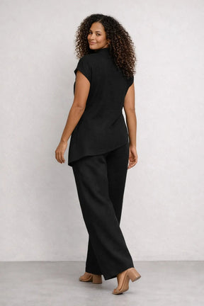 Conjunto Pantalona Assimétrico Marilu – Conjunto / Calça e Blusa | Use Virela