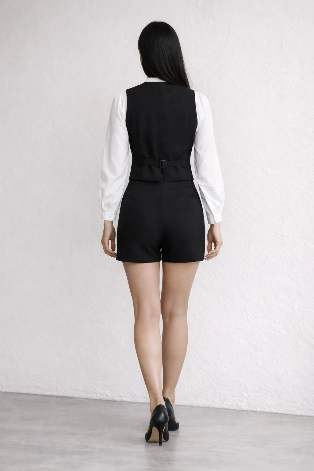 Conjunto Alfaiataria com Colete e Short Elegante – Conjunto / Short e Blusa | Use Virela