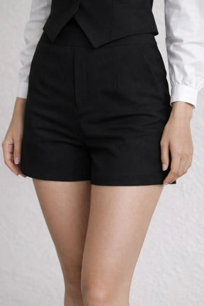 Conjunto Alfaiataria com Colete e Short Elegante – Conjunto / Short e Blusa | Use Virela