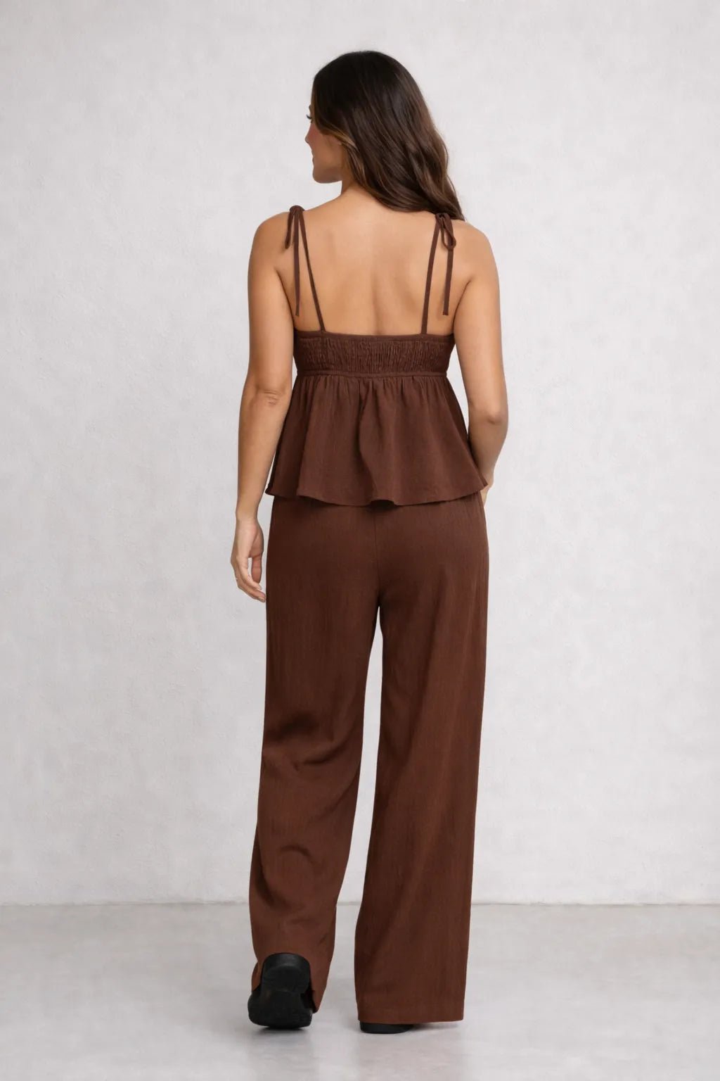 Conjunto Blusa Bata e calça Pantalona em Algodão – Conjunto / Calça e Blusa | Use Virela