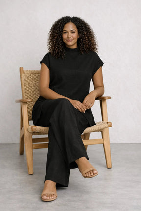 Conjunto Pantalona Assimétrico Marilu – Conjunto / Calça e Blusa | Use Virela