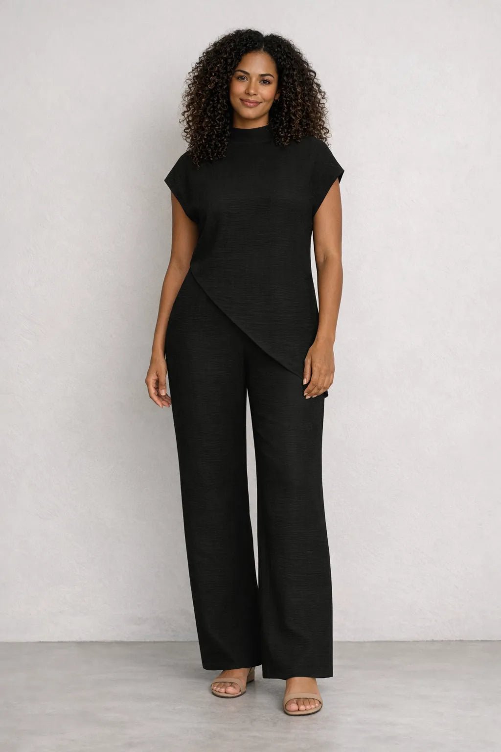 Conjunto Pantalona Assimétrico Marilu – Conjunto / Calça e Blusa | Use Virela