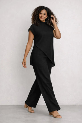 Conjunto Pantalona Assimétrico Marilu – Conjunto / Calça e Blusa | Use Virela