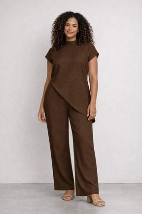 Conjunto Pantalona Assimétrico Marilu – Conjunto / Calça e Blusa | Use Virela