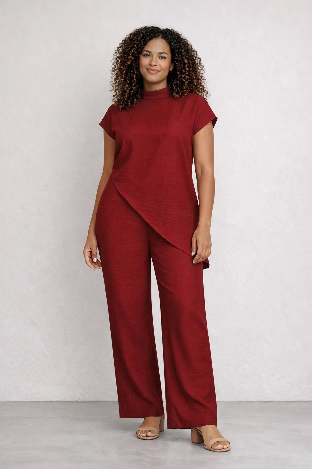 Conjunto Pantalona Assimétrico Marilu – Conjunto / Calça e Blusa | Use Virela