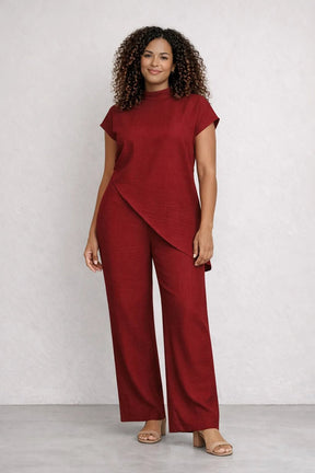 Conjunto Pantalona Assimétrico Marilu – Conjunto / Calça e Blusa | Use Virela