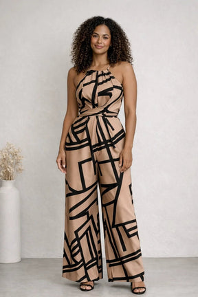 Macacão Gola Alta e Cintura Franzida Feminino Elegante – Macacão | Use Virela