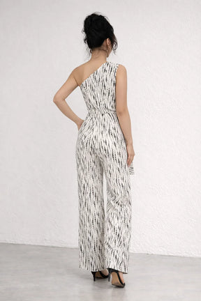 Macacão Pantalona Acimetrico Elegante Feminino – Macacão | Use Virela