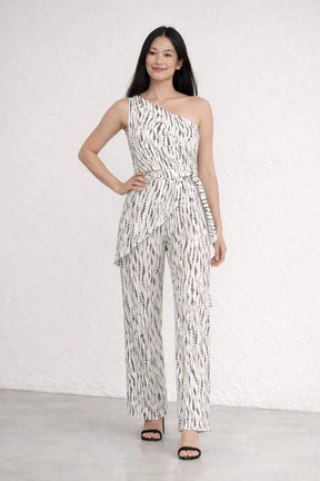 Macacão Pantalona Acimetrico Elegante Feminino – Macacão | Use Virela