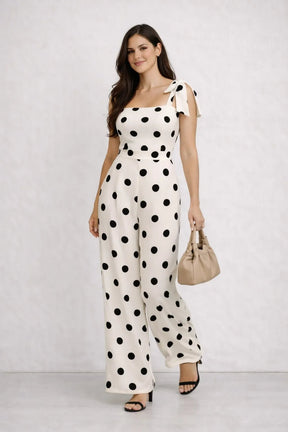 Macacão Poá Elegante Feminino – Macacão | Use Virela