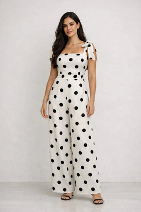 Macacão Poá Elegante Feminino – Macacão | Use Virela