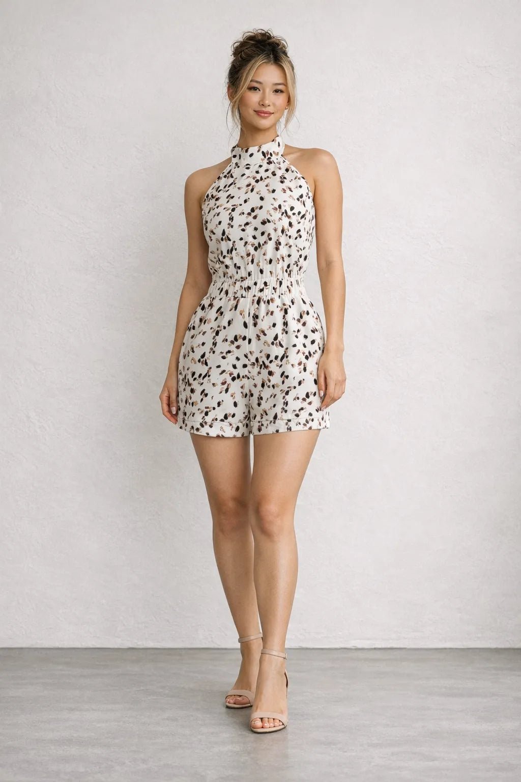 Macaquinho Gola Alta e Costas Nuas Feminino – Macaquinho | Use Virela