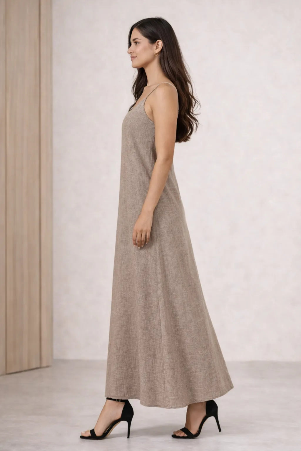 Vestido Longo Boho Elegante  A-Line