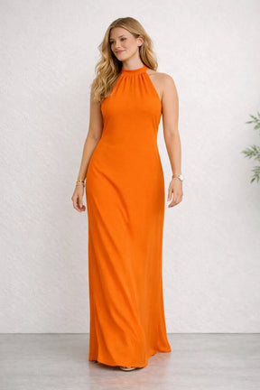 Vestido Longo Frente Única Feminino – Vestido frente unica | Use Virela