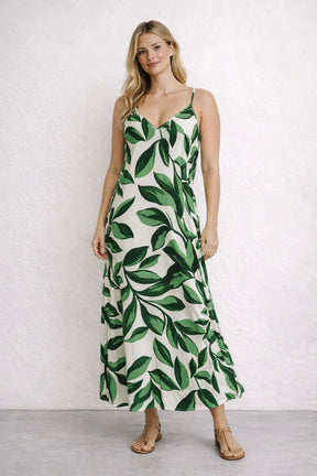 Vestido Longo Geométrico Elegante – Vestidos / Vestido Longo | Use Virela