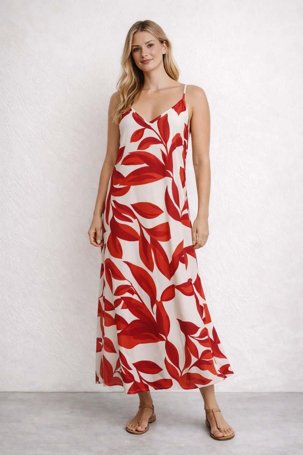 Vestido Longo Geométrico Elegante – Vestidos / Vestido Longo | Use Virela