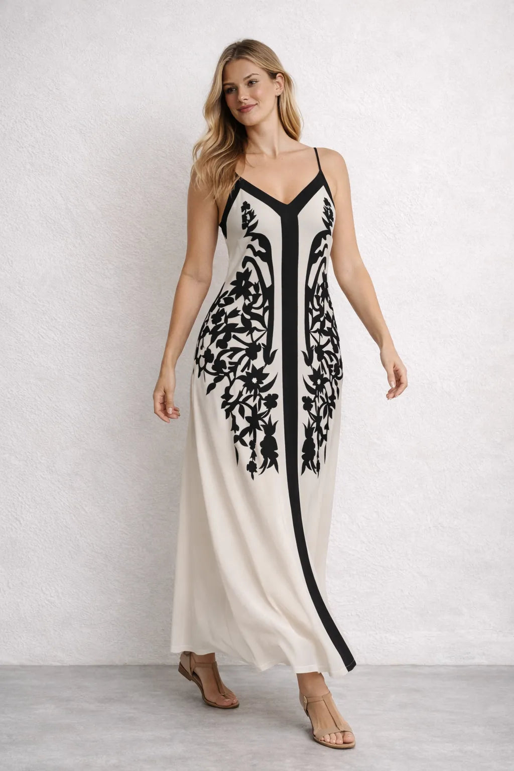 Vestido Longo Indiano Elegante Selene – Vestidos | Use Virela