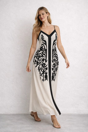 Vestido Longo Indiano Elegante Selene – Vestidos | Use Virela