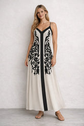 Vestido Longo Indiano Elegante Selene – Vestidos | Use Virela